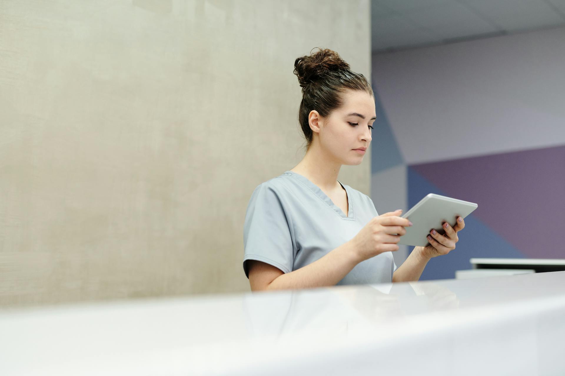 Praktijkadministratie op tablet